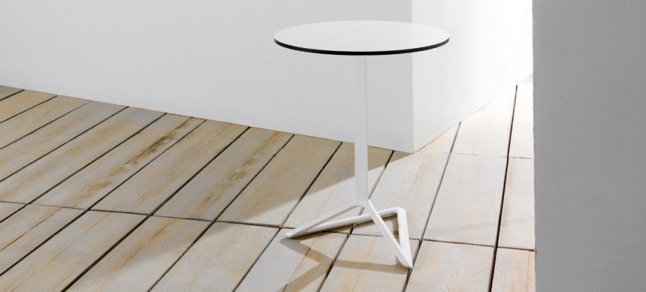 102174 Столик 66008T+66101 white Vondom Delta - Вид №3