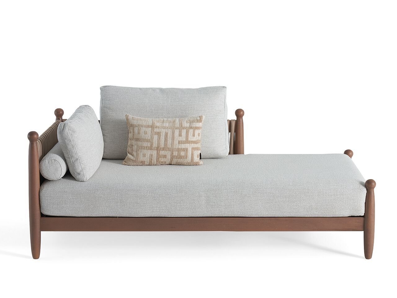 Обивка Dormeuse из дерева и ткани NDESIGN Ezora ARCH-00116667