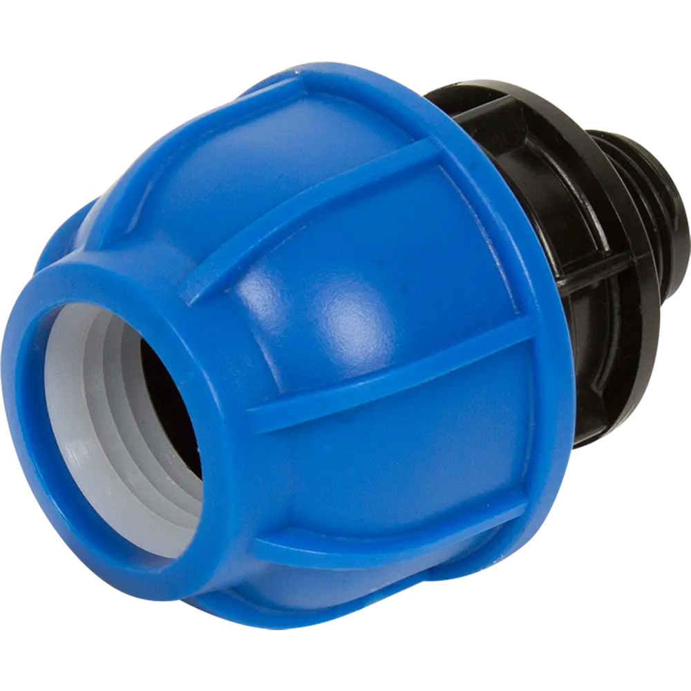 Муфта комбинированная ПНД Unio 1/2"x25 мм НР 10001021 STLM-2099384