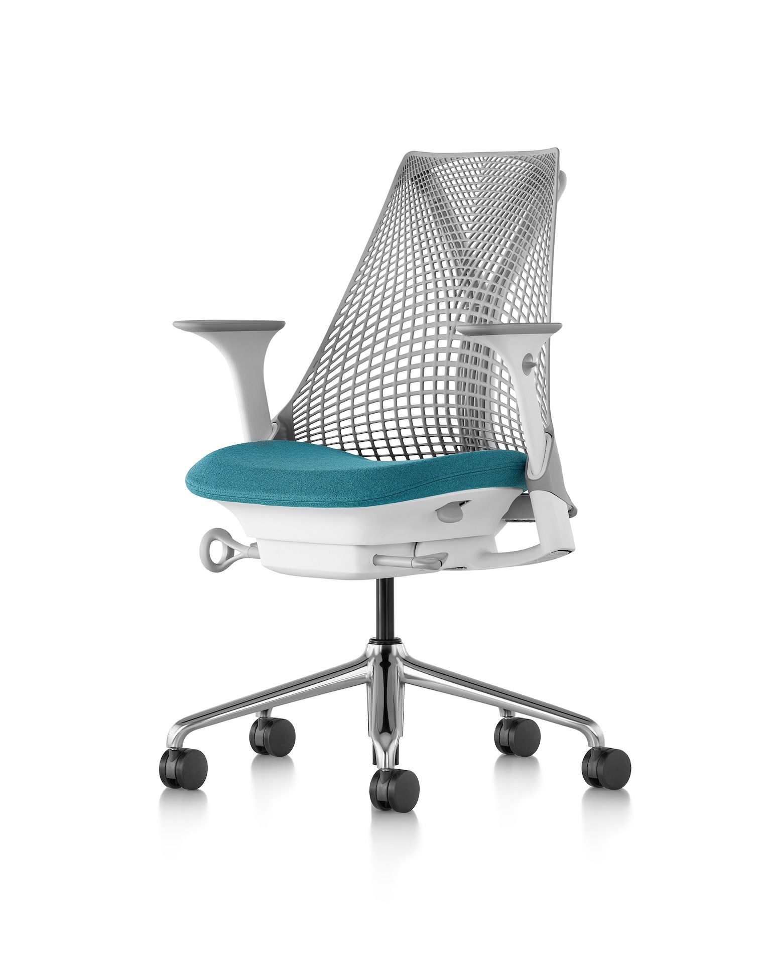 5 спиц подлокотник поворотный операционный офисный стул Herman Miller Sayl ARCH-00001394 - Вид №23