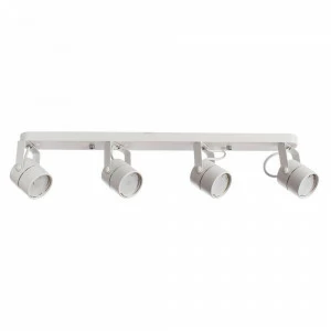 Спот потолочный галогеновый на 4 лампы белый Lente A1310PL-4WH ARTE LAMP LENTE WHITE 00-3924229 Белый
