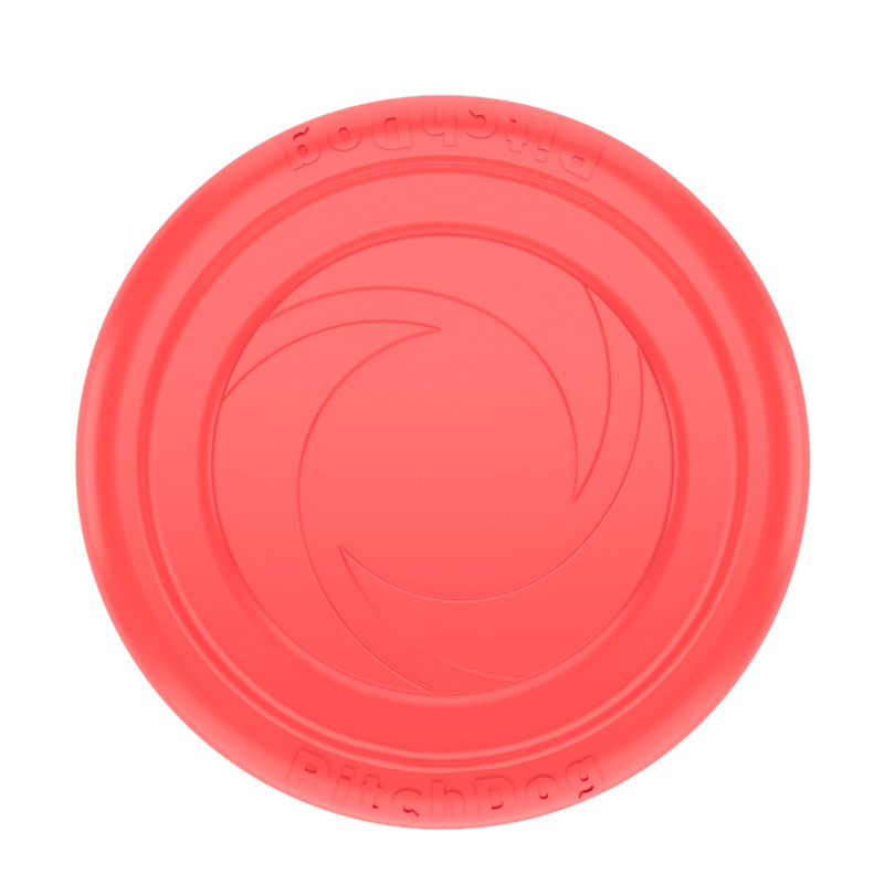 ПР0048716 Игрушка для собак Летающий диск d 24см красный PitchDog  - Вид №1