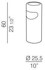 REXITE Пепельница для офиса из технополимера Birillo sun-id-1497696 - Вид №1