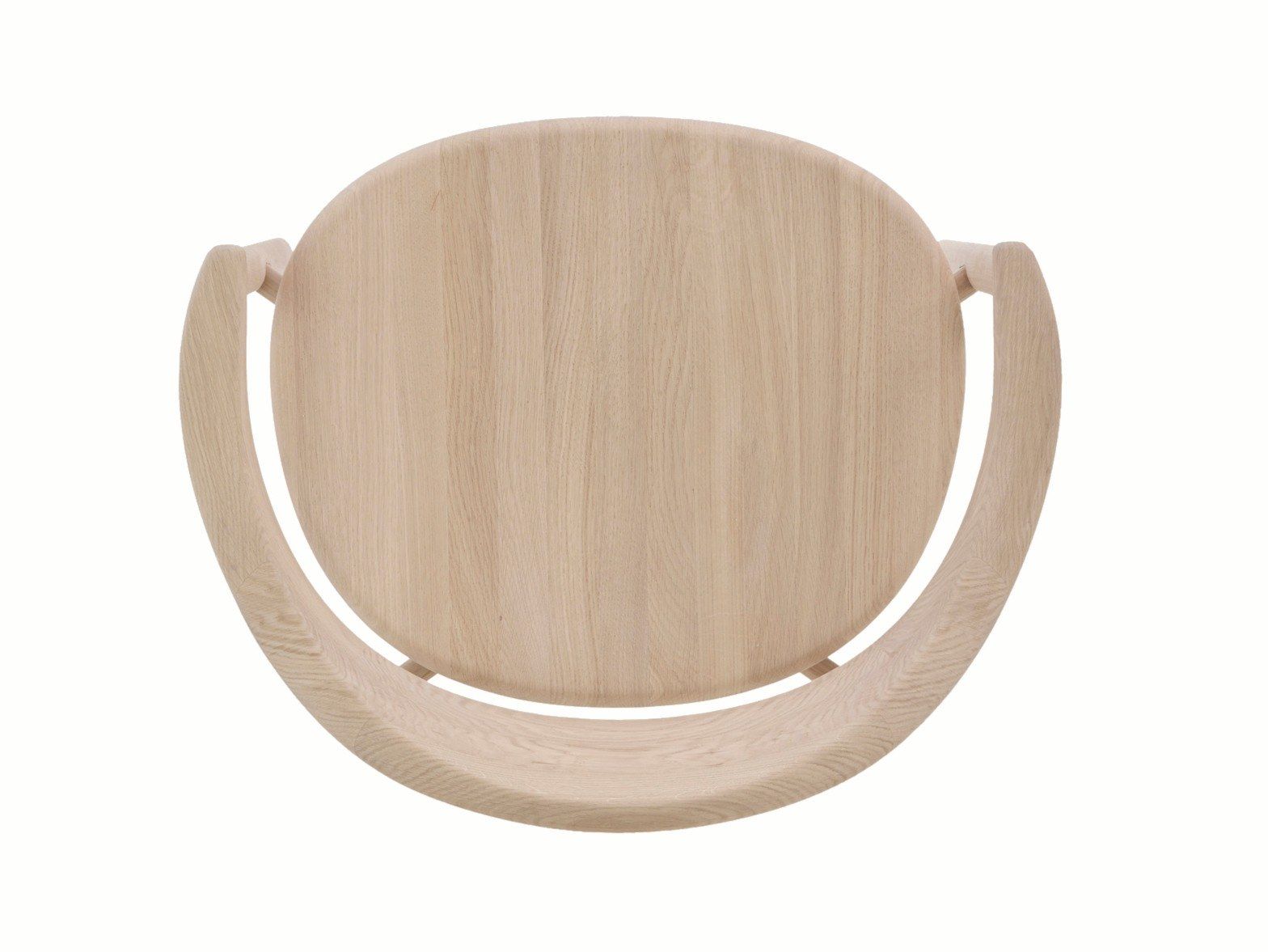 Стул из массива дерева с подлокотниками BassamFellows ARCH-00090418 - Вид №2