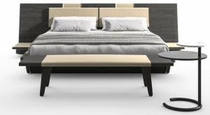 Cassina Кровать с изголовьем из ясеня  L42