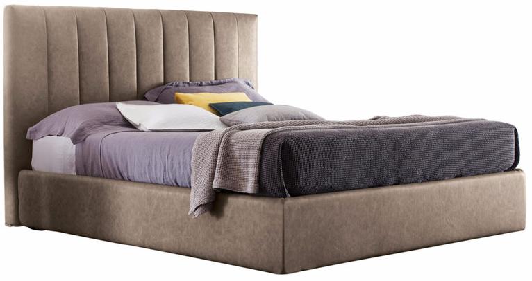 Felis Двуспальная кровать из ткани с мягким изголовьем Bed stories sun-id-1345951 - Вид №4