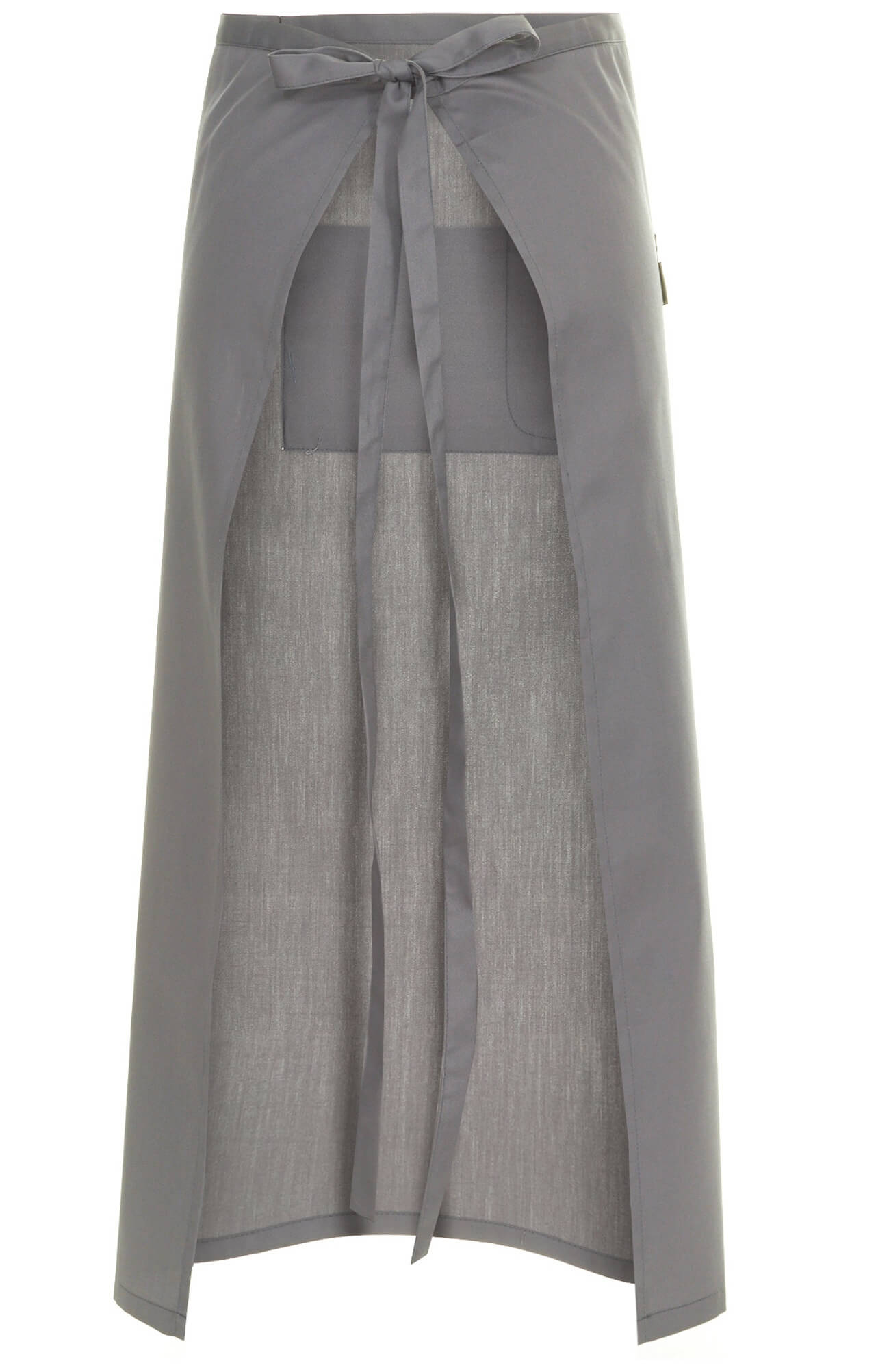 60134 Фартук удлиненный dark grey (темно-серый) HORECA  Одежда для официантов  размер  - Вид №5