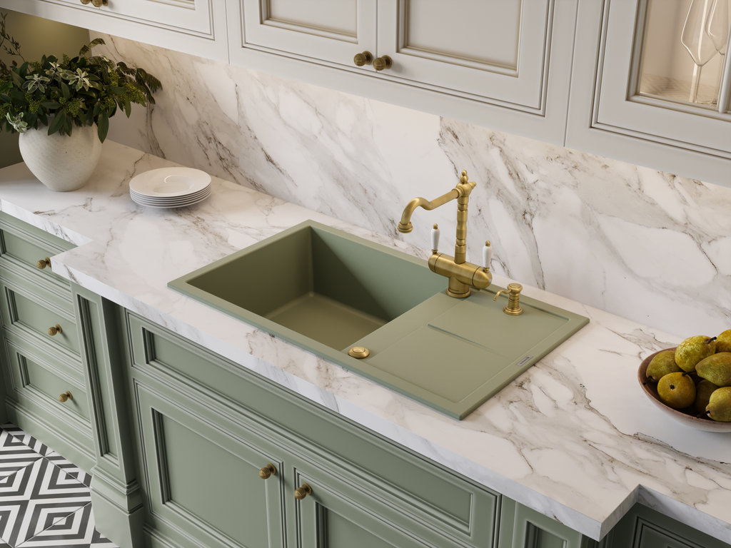 Кухонная мойка SUMI 86A GR OMOIKIRI 4997106 - Вид №2