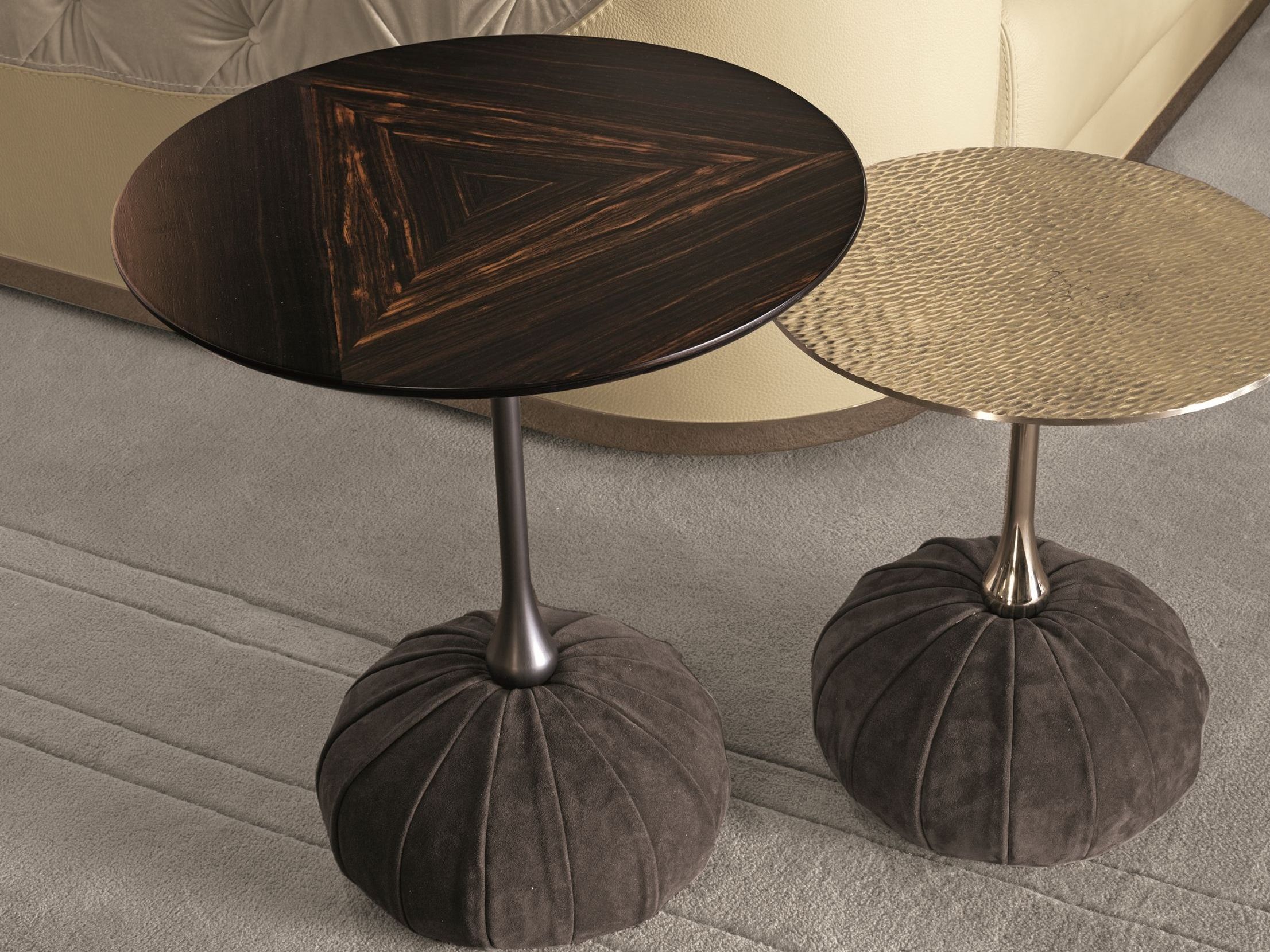 Круглый деревянный журнальный столик Longhi Loveluxe ARCH-00079089 - Вид №1