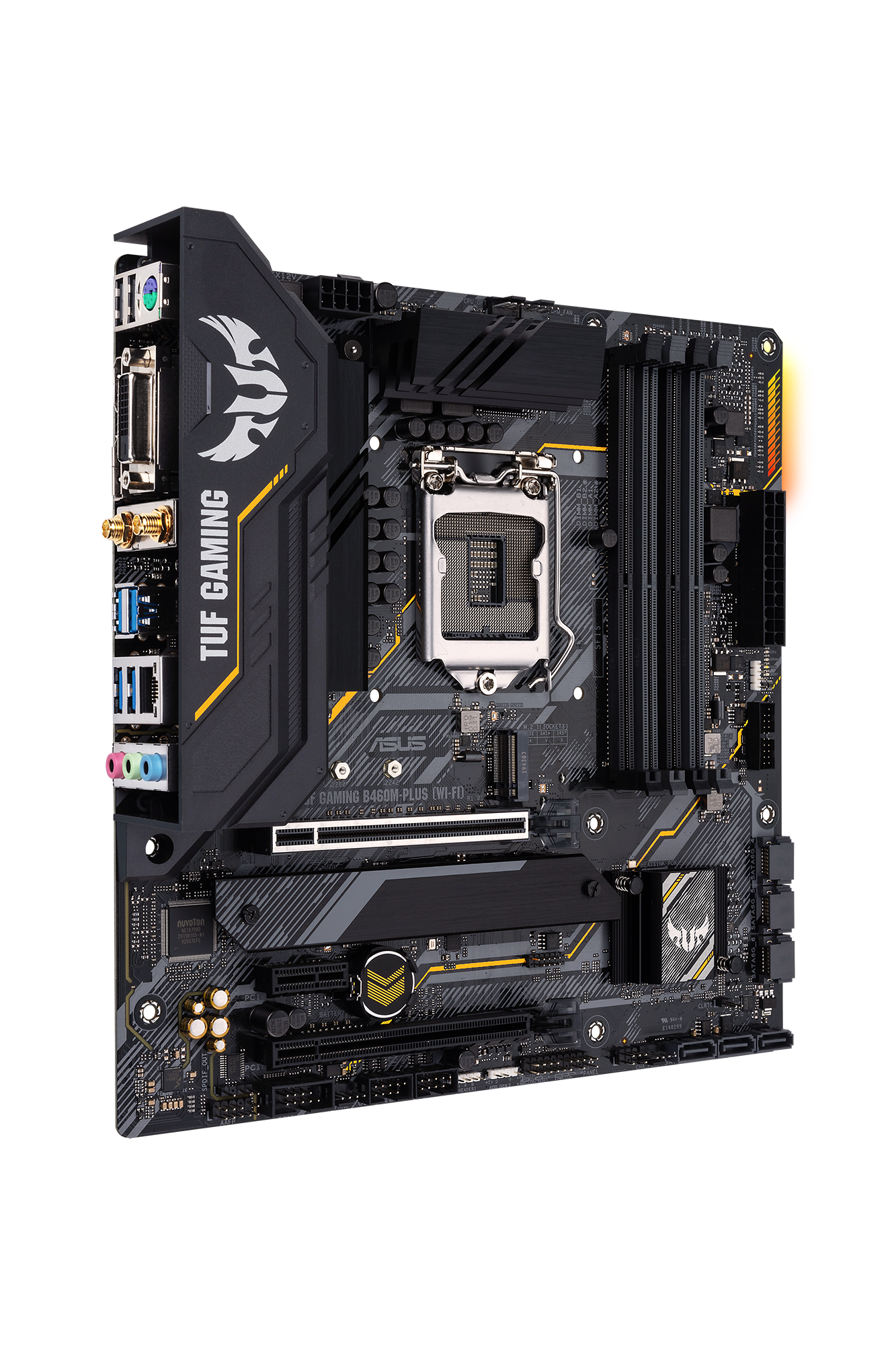 90MB1440-M0EAY0 Tuf gaming b460m-plus (wi-fi) ASUS Santreyd  - Вид №4