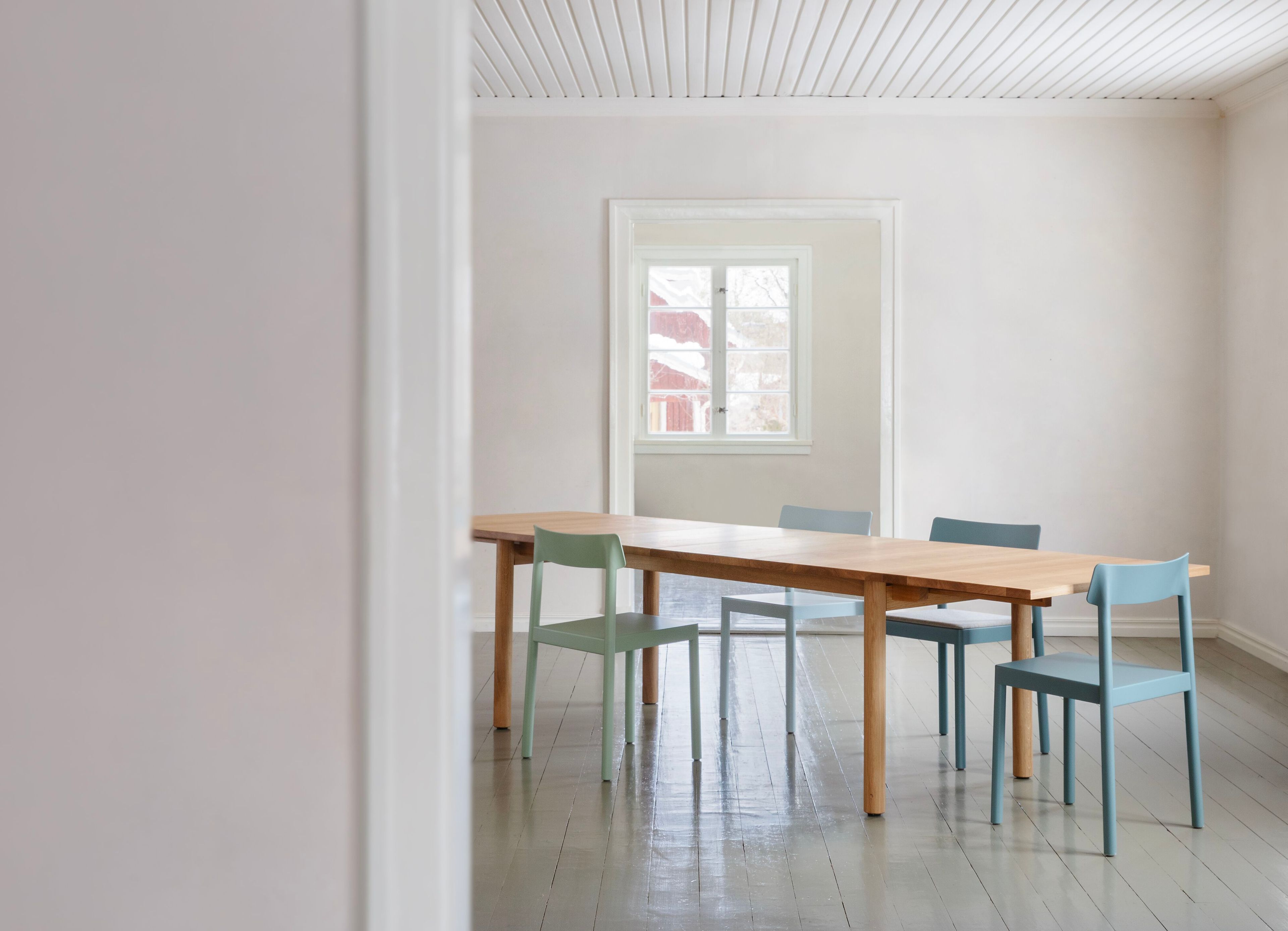 Штабелируемый стул из березы с открытой спинкой Nikari KUMU ARCH-00120679 - Вид №17