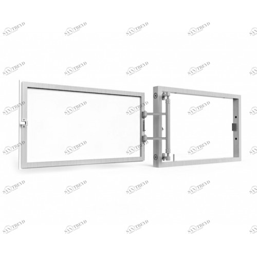 Алюминиевый люк под плитку, распашной, нажимной с регулировкой 500Х300 ВОЗРОЖДЕНИЕ sun-id-1025091