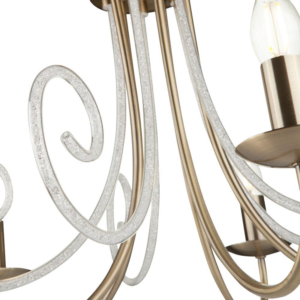 Подвесная люстра Freya Nicole FR2008PL-05BZ FREYA NICOLE 279381 Бронза - Вид №1