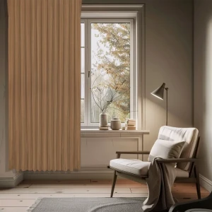 WITERRA Штора на ленте в стиле кантри терракотового цвета 200×280 см 89399728