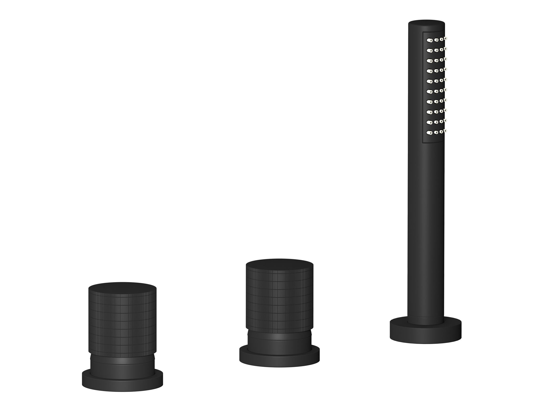 Смеситель для ванны с 3 отверстиями и ручным душем IB Gatsby ARCH-00119810