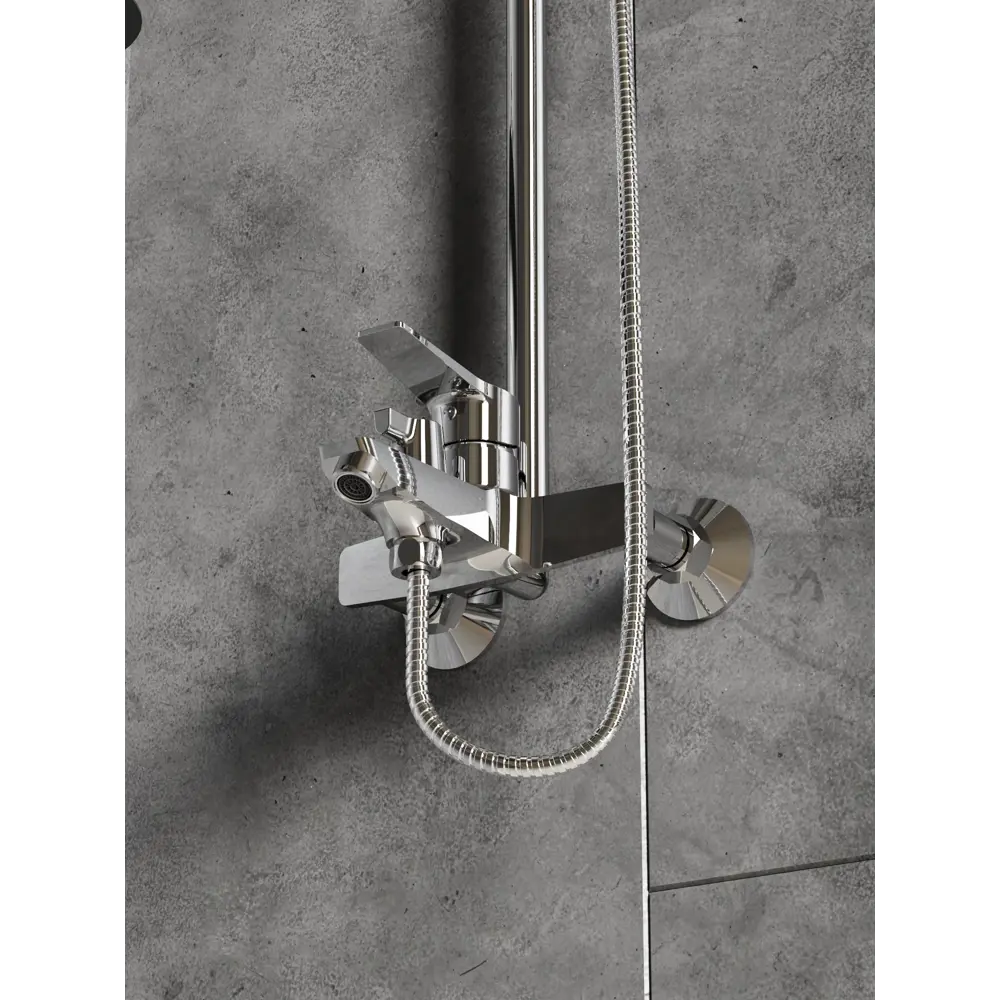 Душевая система Esko Marburg STMB54 с 3 режимами, хром 89385948 STLM-1537891 - Вид №3