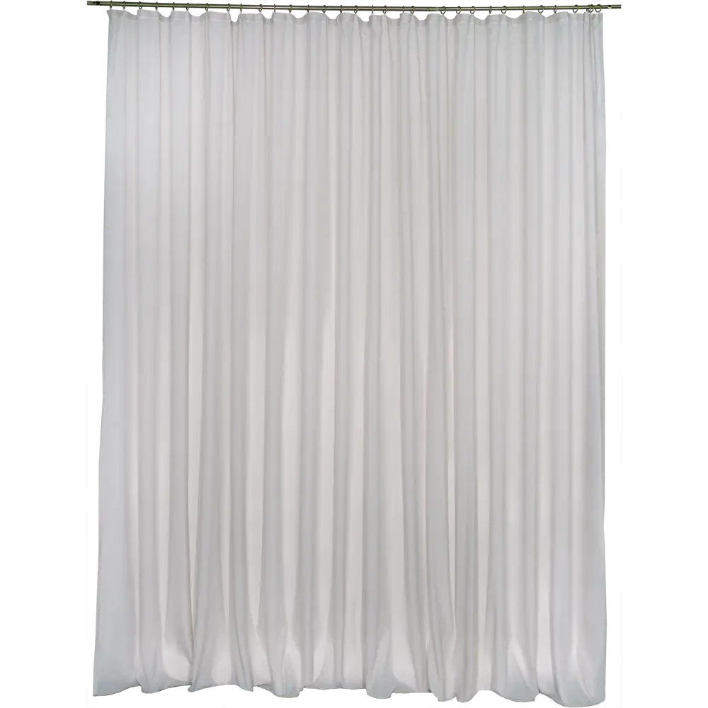 Тюль на ленте «Лён», 400х300 см, цвет экрю AMORE MIO STLM-2133035