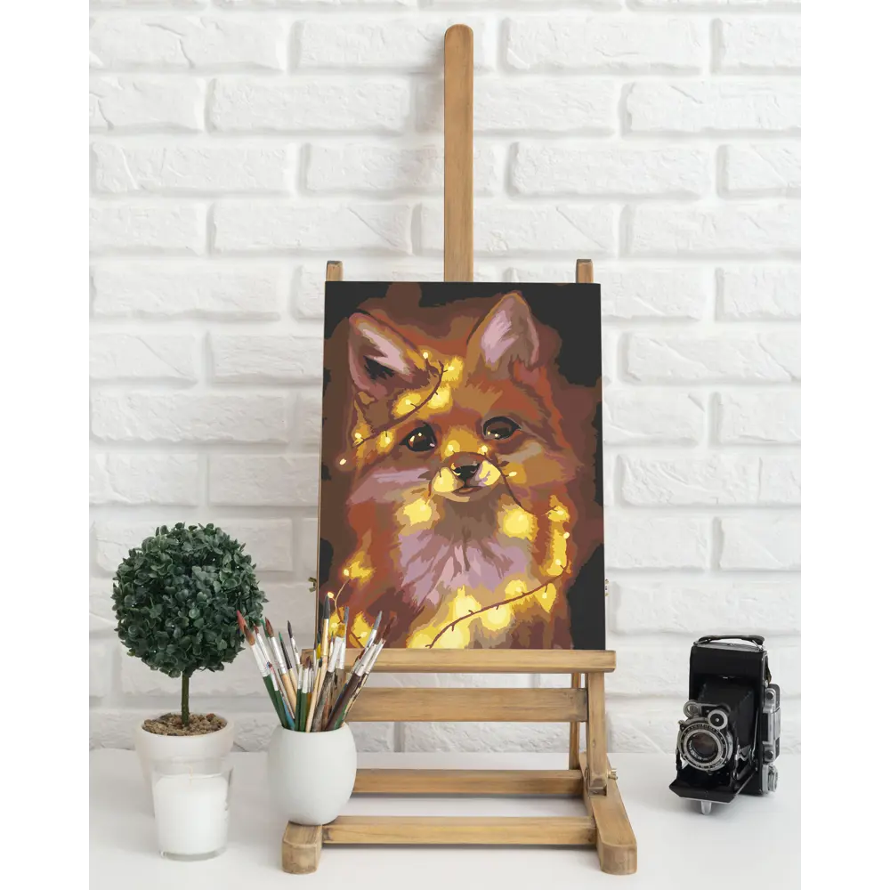 Картина по номерам Лисенок 40х50 см FBRUSH STLM-2084999 - Вид №2