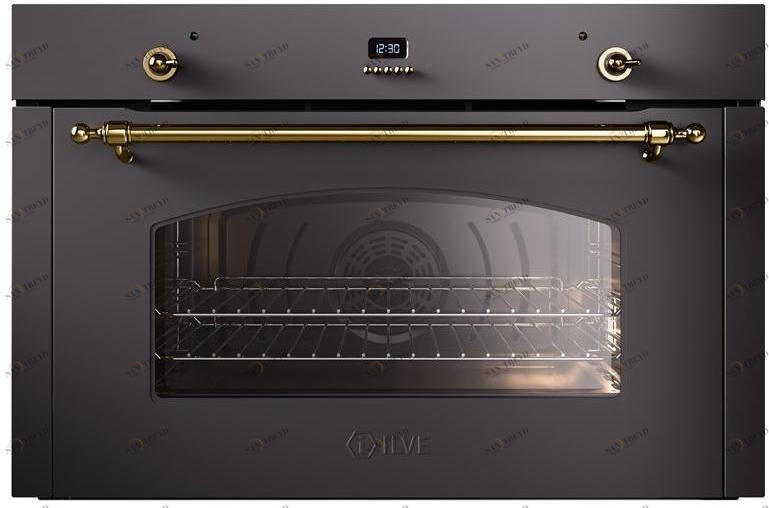 Ilve Многофункциональная встраиваемая духовка из нержавеющей стали Nostalgie Ov90sne3 Santreyd