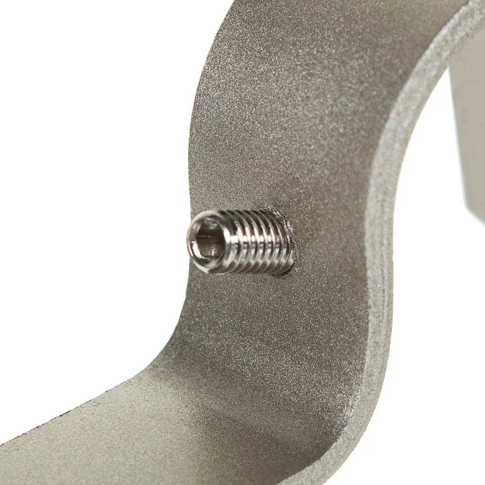 Держатель двухрядный простой 8/14 см цвет матовая сталь INSPIRE STLM-2081301 - Вид №2