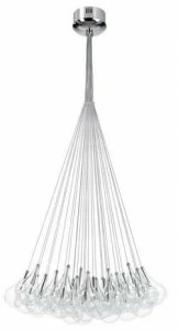 Alma light Регулируемый светодиодный стеклянный подвесной светильник Drop led