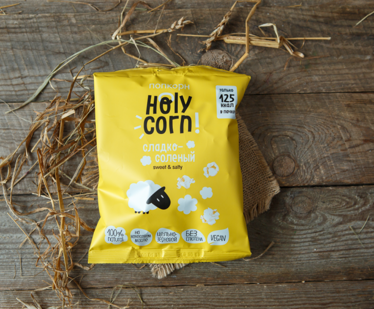 1493 Кукуруза воздушная сладко-соленая Вкусляндия 