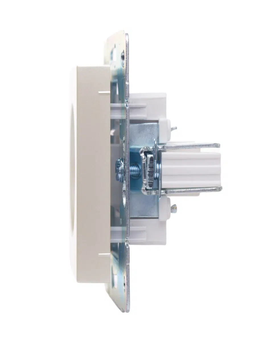 VESNA Розетка компьютерная Cat 6 жемчужный LEZARD 742-3088-140 - Вид №2