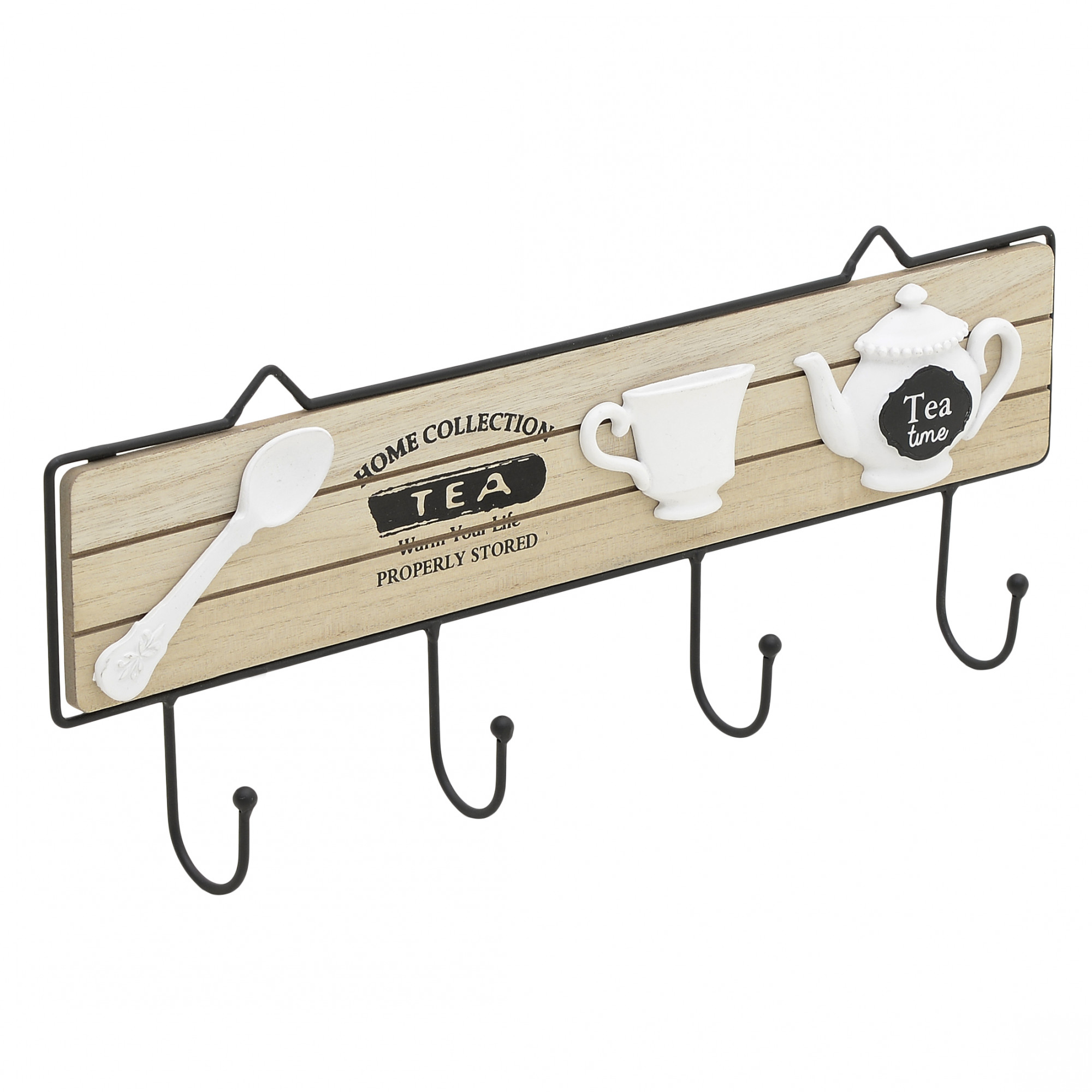 3870874.0047 ВЕШАЛКА НАСТЕННАЯ, 4 КРЮЧКА TO4ROOMS 