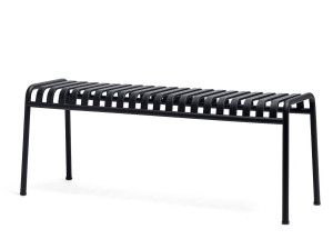 Стальная садовая скамейка
