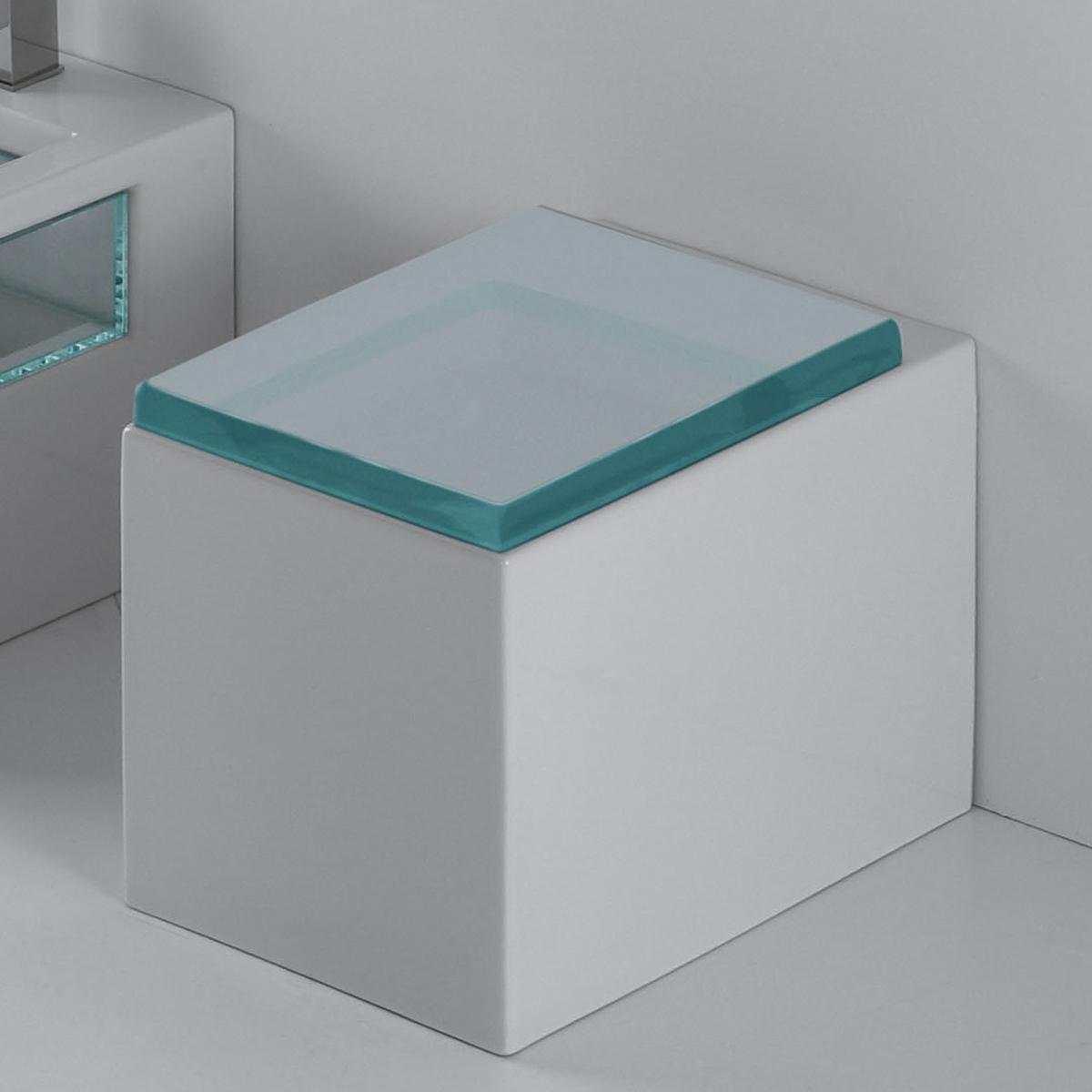 GLWC011 Напольный унитаз приставной GSG CERAMIC GLASS - Вид №5