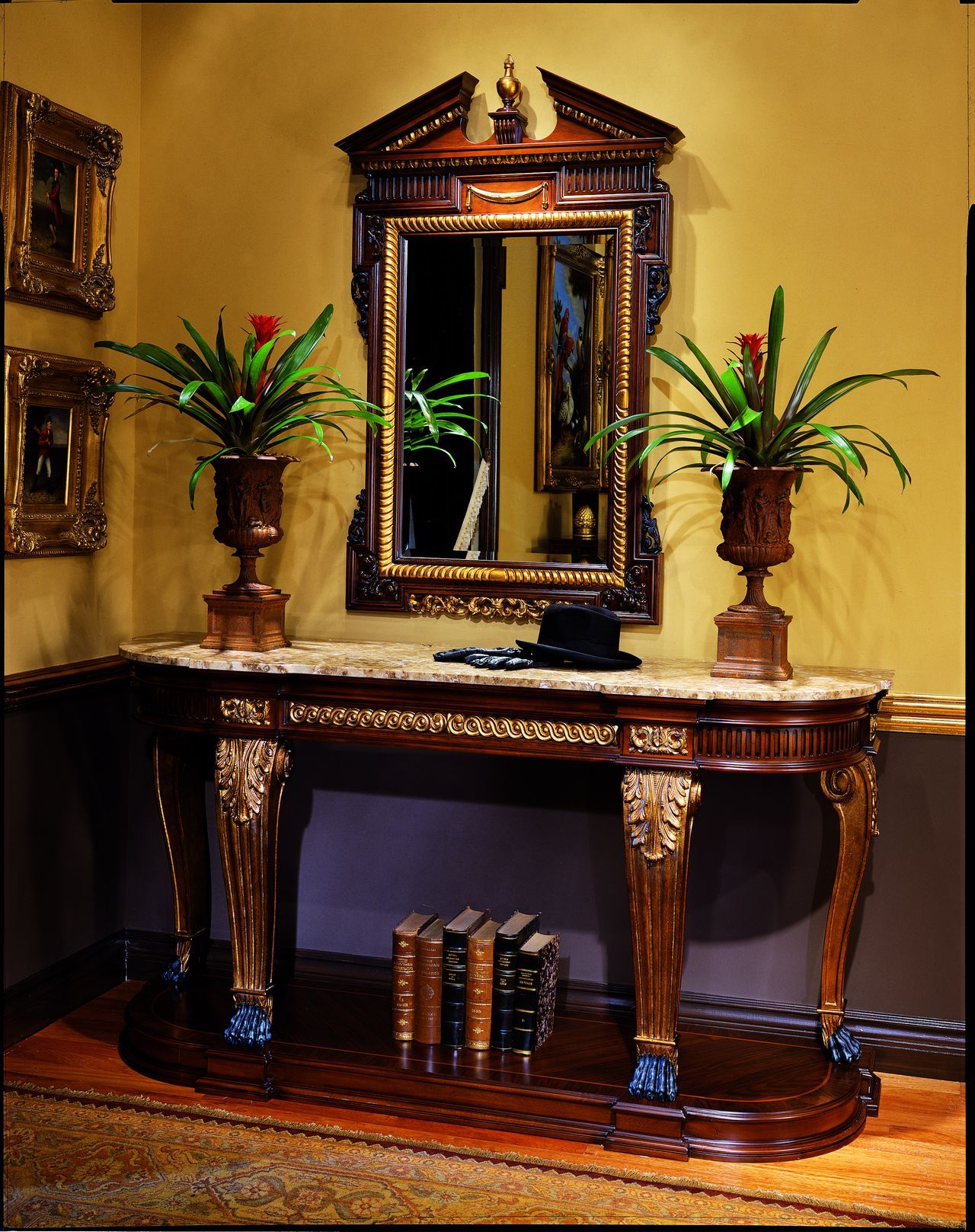 Деревянное зеркало с рамкой Hurtado Traditional ARCH-00009514 - Вид №2