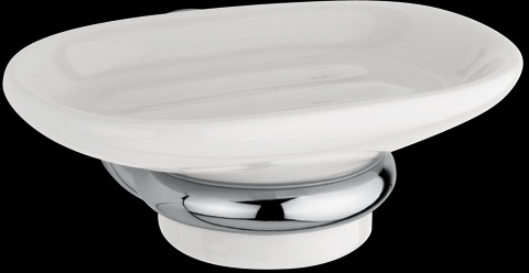 SH122 Мыльница в ванную, подвесная, керамическая bagno&associati SHIRE