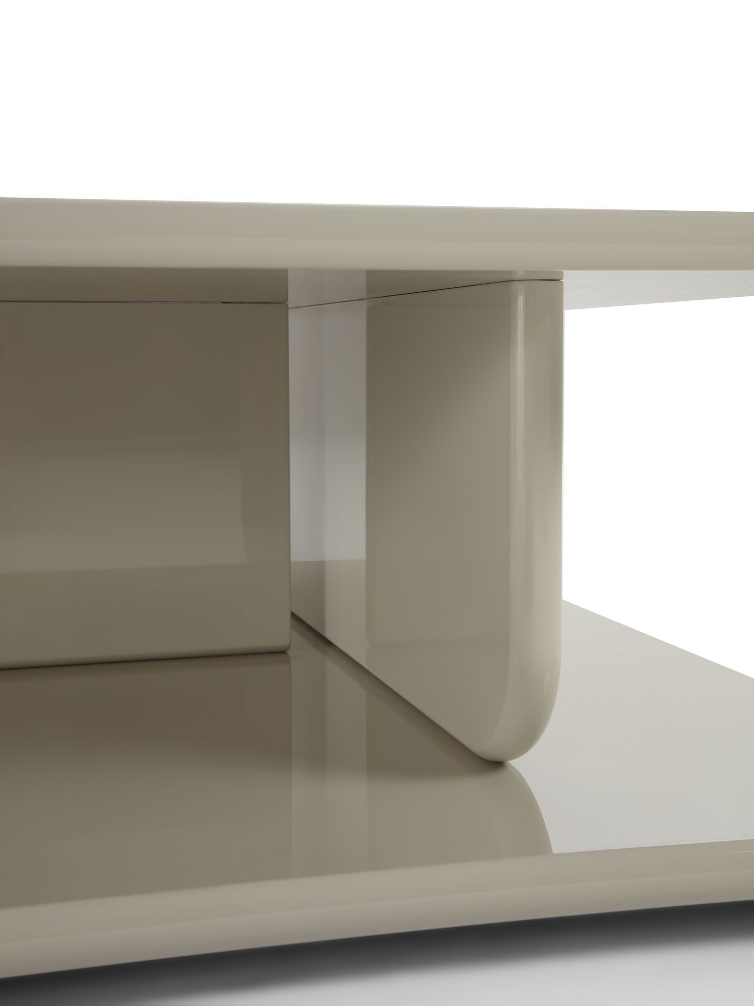 Квадратный журнальный столик из лакированного дерева Frigerio Эдди ARCH-00121134 - Вид №1