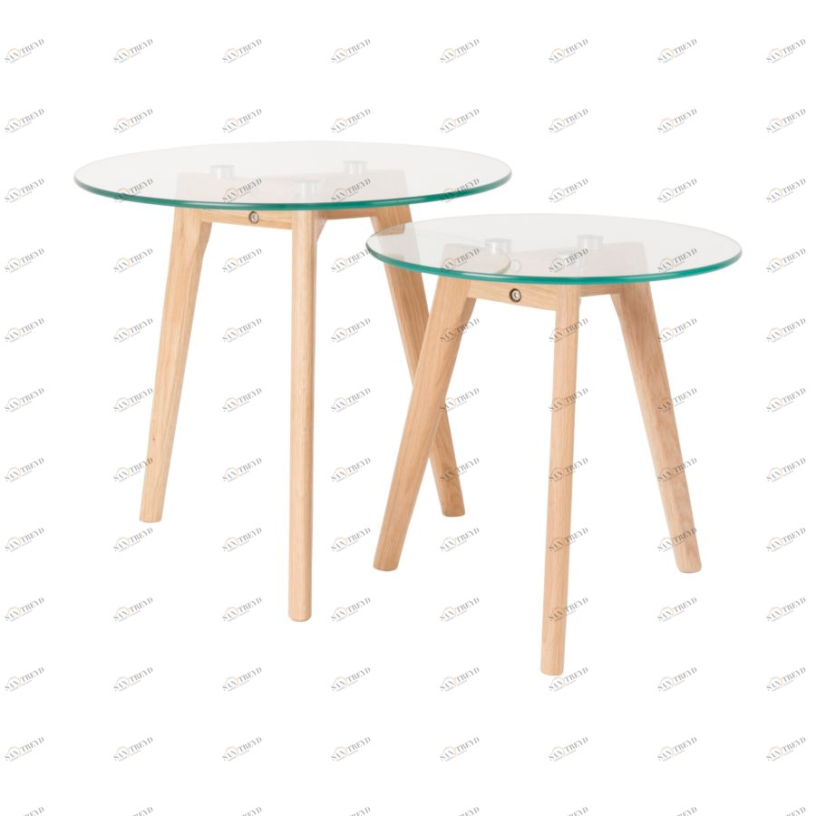 Набор столиков Bror, 2 шт White Label Living 2300070