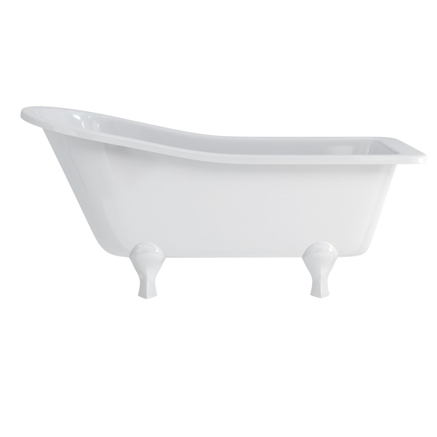 Burlington Тапочки для ванны Harewood с роскошными ножками с ножками Luxury Classic из хрома E1 L3C  - Вид №7
