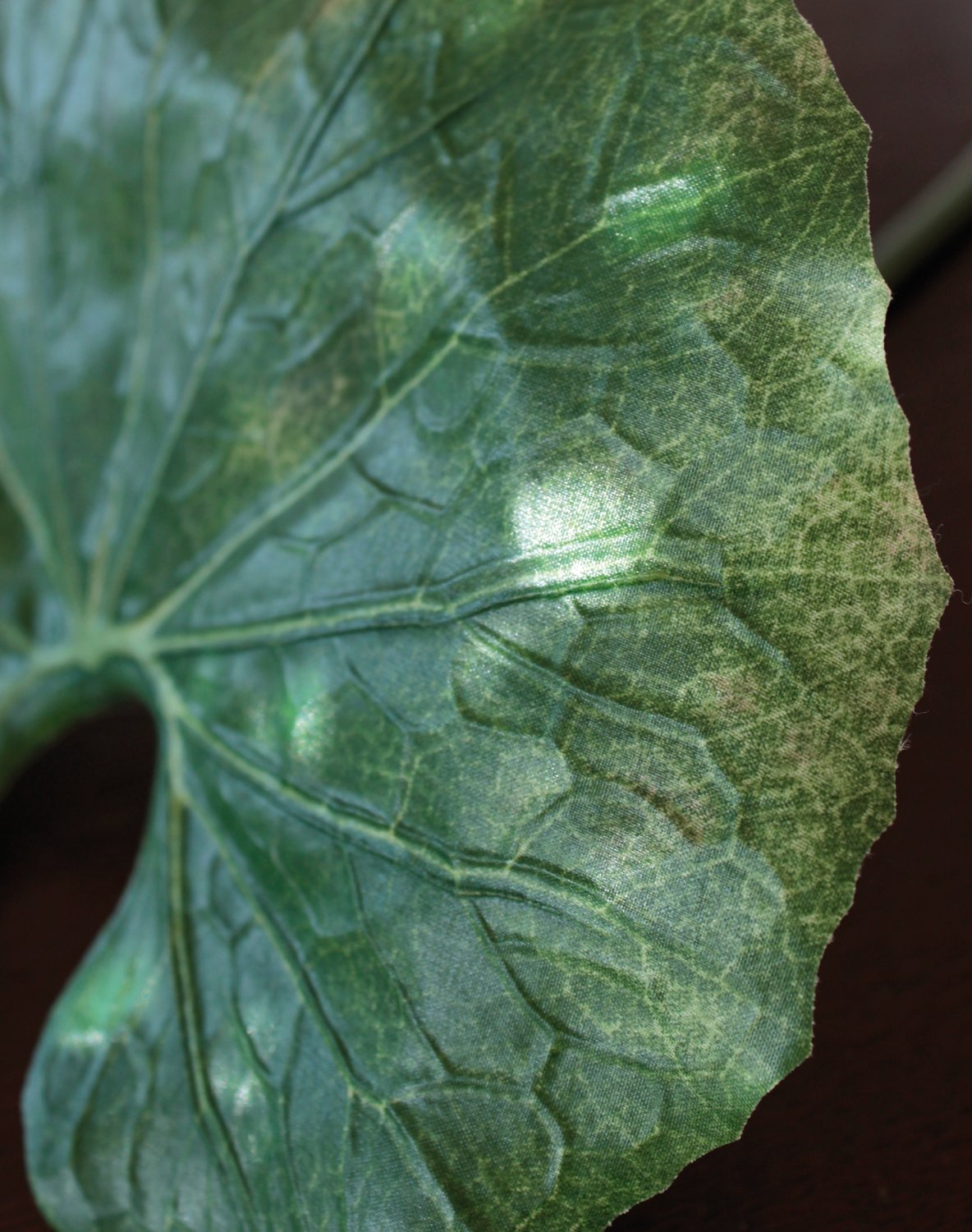 6340 883 a3 Лист искусственного лотоса, 90 см, Ø 30 см, зеленый H-andreas 