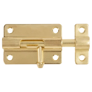 Шпингалет Ajax ЗТ-6 сталь цвет золотистый/цинк