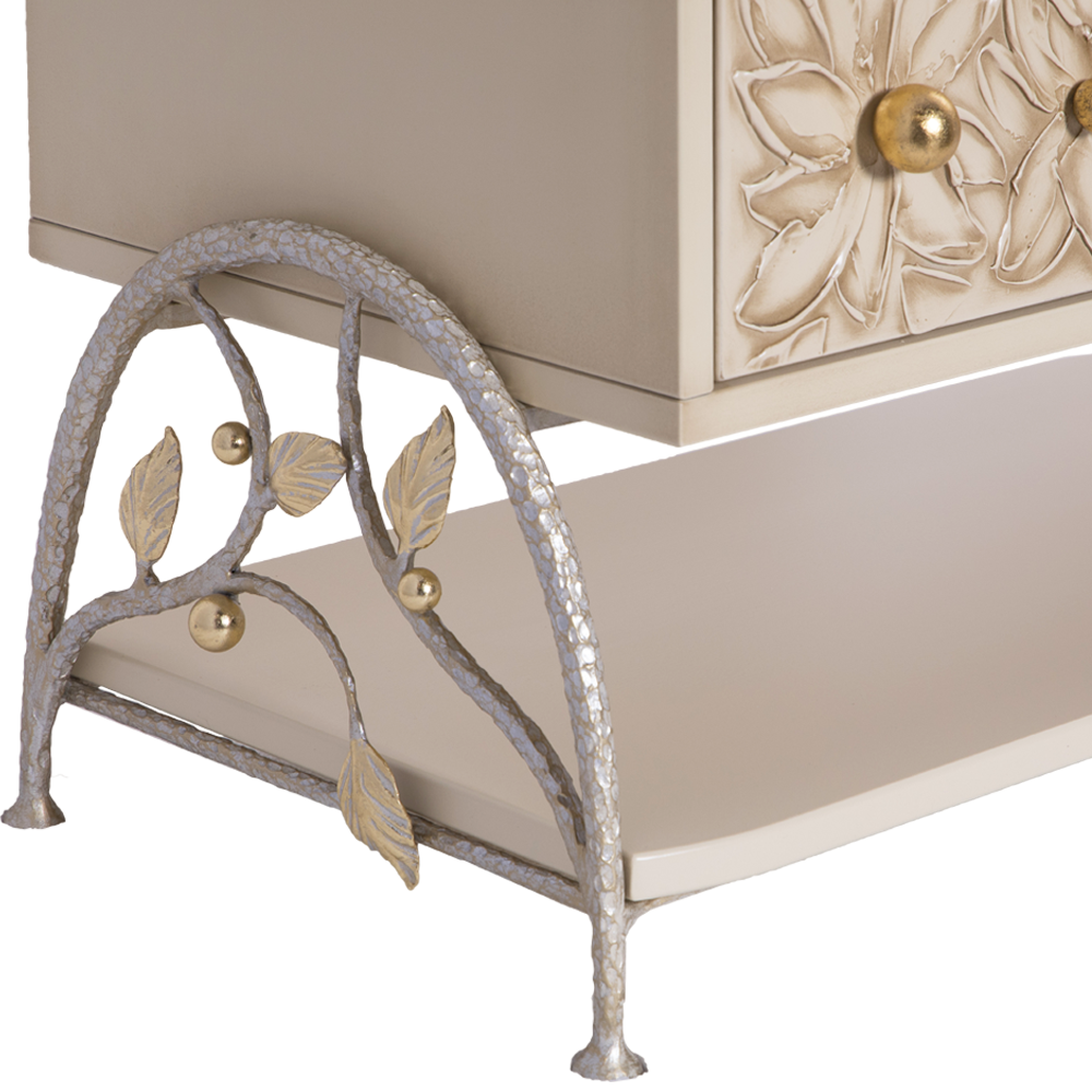 15011,14079 Настенная прихожая Терра Айвори с зеркалом BOGACHO 4627196590557, 4627196590526 - Вид №11