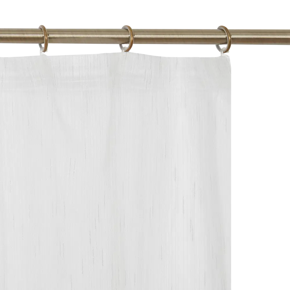 Тюль на ленте Feri 300x280 см цвет серебро MIAMOZA STLM-2088308 - Вид №5