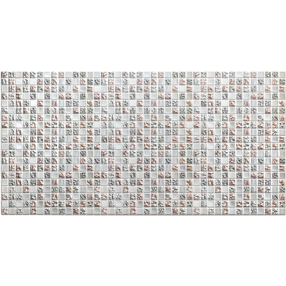 Панель ПВХ Мозаика Коллаж серый 3x960x480 мм 0.46 м² Santreyd STLM-2163651 - Вид №2