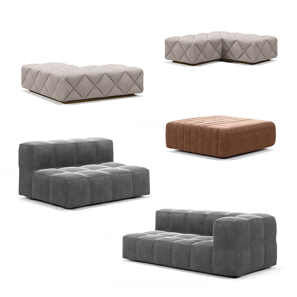 Угловой диван из ткани Formitalia Mayor ARCH-00126624 - Вид №3