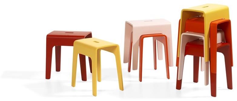 Blå Station Штабелируемый деревянный табурет Bimbo Bla Station sun-id-1459111 - Вид №6