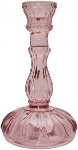 Подсвечник curved pale pink