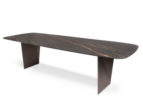 Прямоугольный керамический обеденный стол FISCHER MÖBEL Tierra ARCH-00022717 - Вид №1