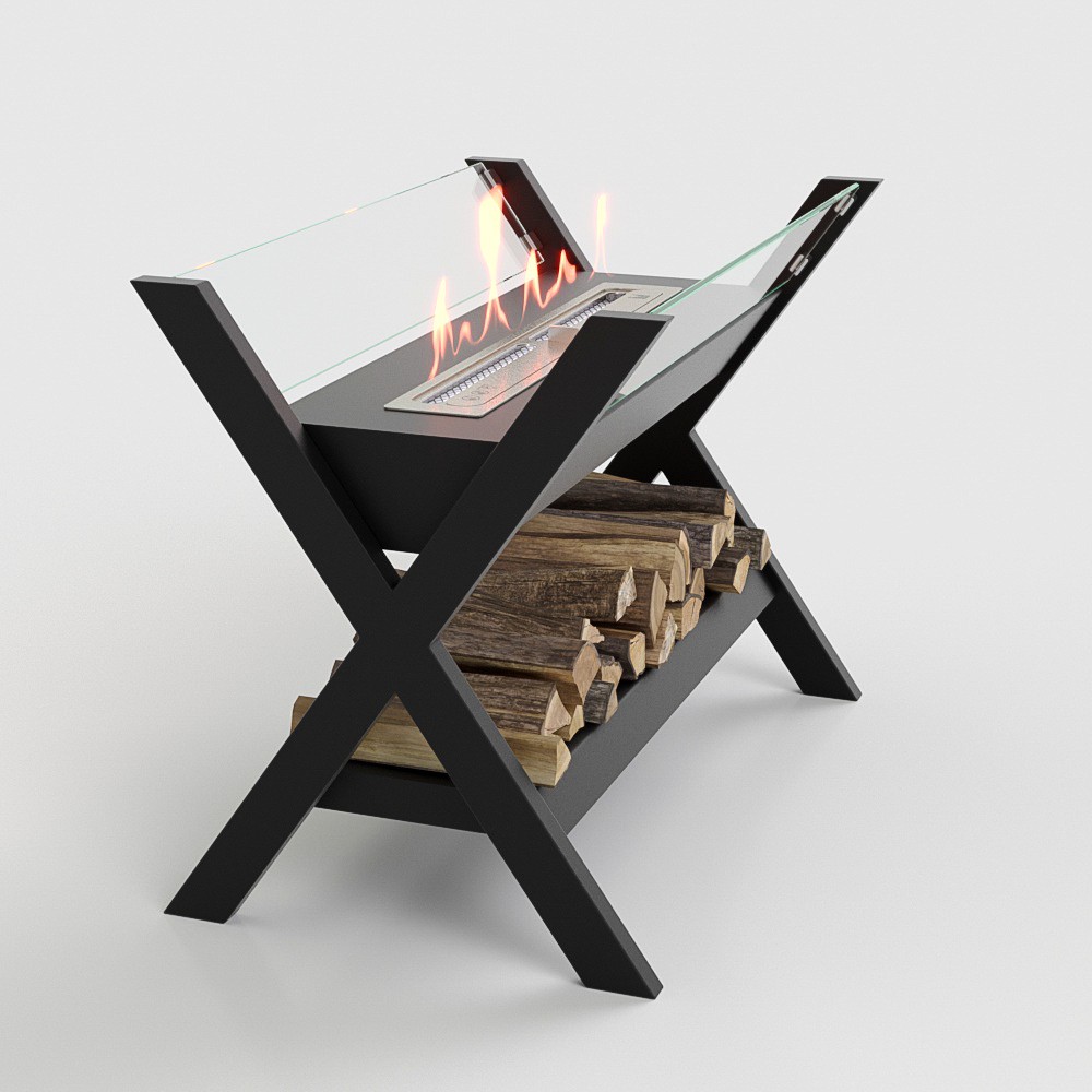 9101965 Биокамин Firelight BFP/F-45 X черный STDN-0056139 - Вид №2