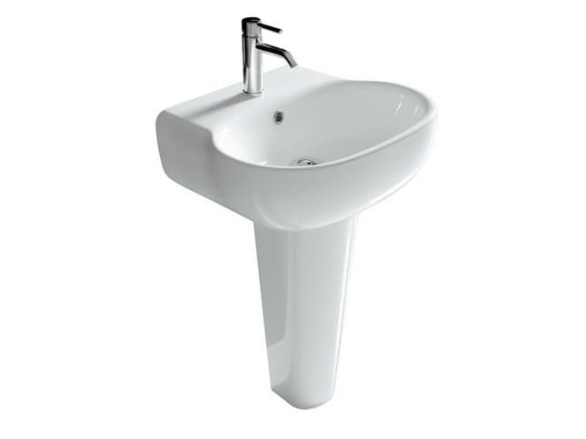 Керамическая раковина на колонне Galassia ARCH-00139940 - Вид №1