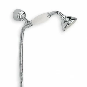 CRIPD686 Регулируемый держатель для ручного душа с ручным душем против известкового налета и гибким шлангом Cristina Rubinetterie