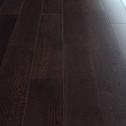 Массивная доска Magestik floor С покрытием Шоколад (300-1800)x125x18мм Дуб (Гладкая) 300-1800х125 мм MGK Magestic floor 2600300226 - Вид №3