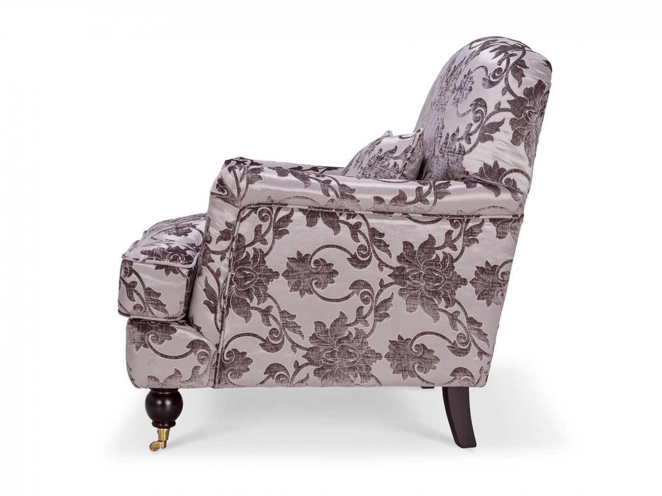 Кресло Zeta KELLY LOUNGE ДИЗАЙНЕРСКИЕ 210985 Серый  - Вид №2