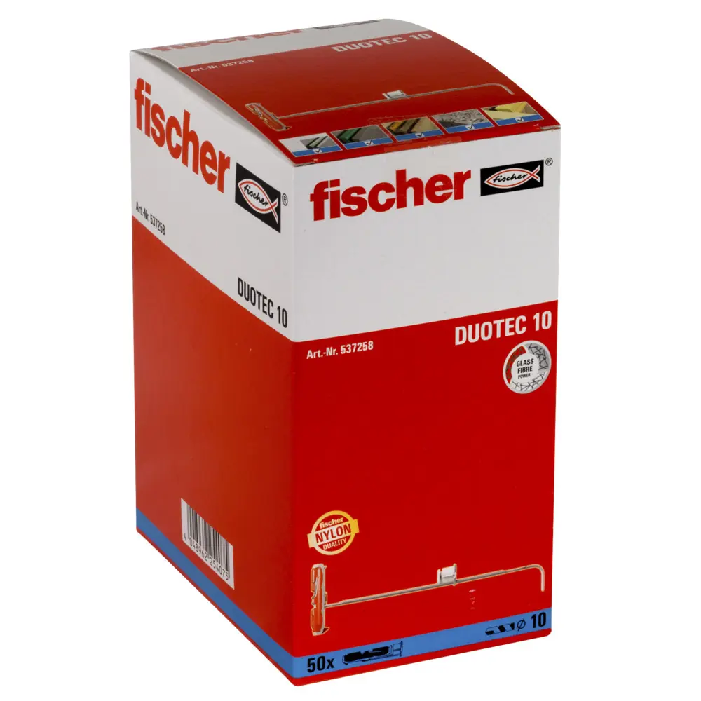 Дюбель-гвоздь Fisher Duotec 10x40 мм, нейлон, 50 шт FISCHER STLM-2134931 - Вид №3